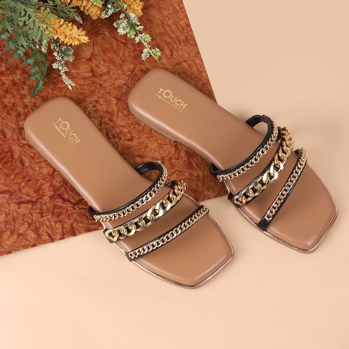 Chain Flat Sandal