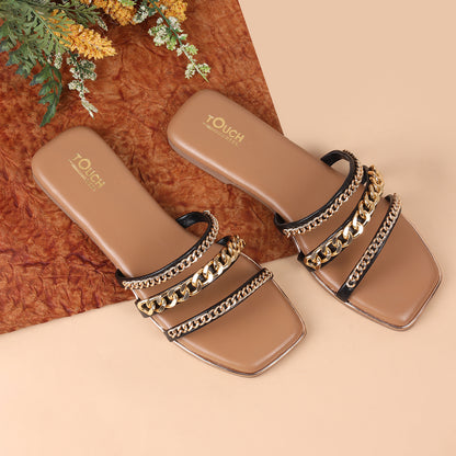 Chain Flat Sandal