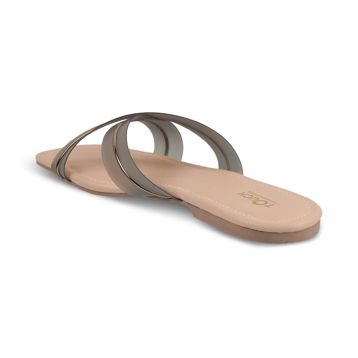 Women's Flats - Stylish Ladies Chappal with Transparent Straps Upper,