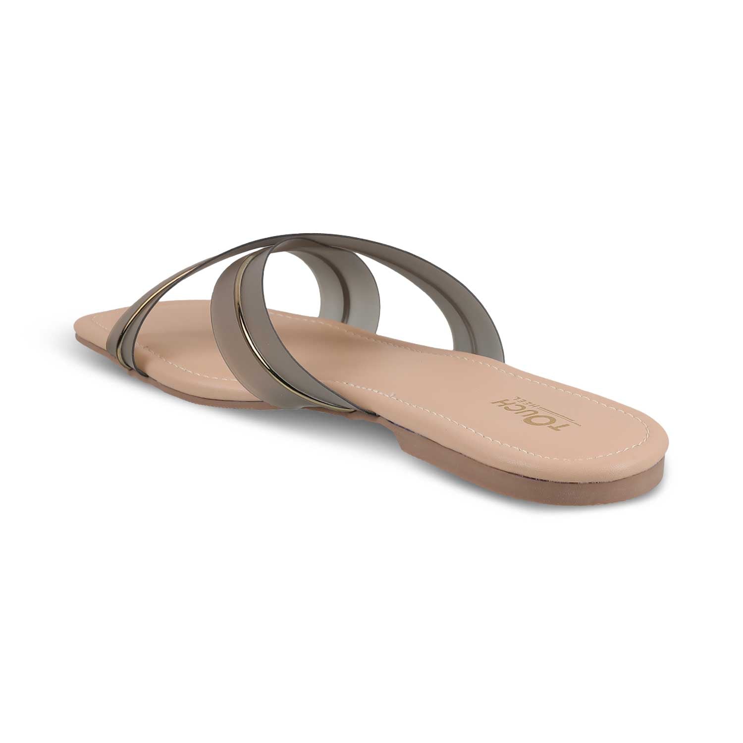 Women's Flats - Stylish Ladies Chappal with Transparent Straps Upper,