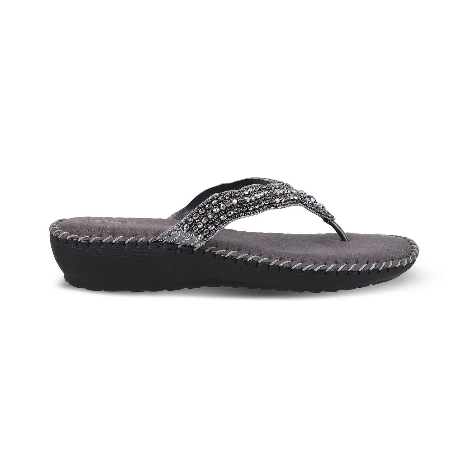 Orthopedic women's sandals from TOUCH HEEL DOCTOR, featuring a fashionable design, anti-skid soles, and soft cushioning for diabetic foot care.
