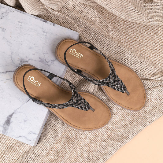 Thong Braided Sandals