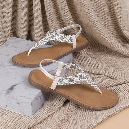 Thong Braided Sandals
