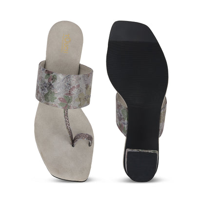 Blooming Beauty: Heeled Sandals