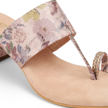 Blooming Beauty: Heeled Sandals