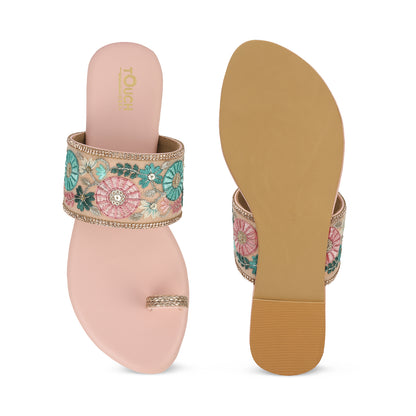 Gilded Grace: Everyday Glamour Footwear