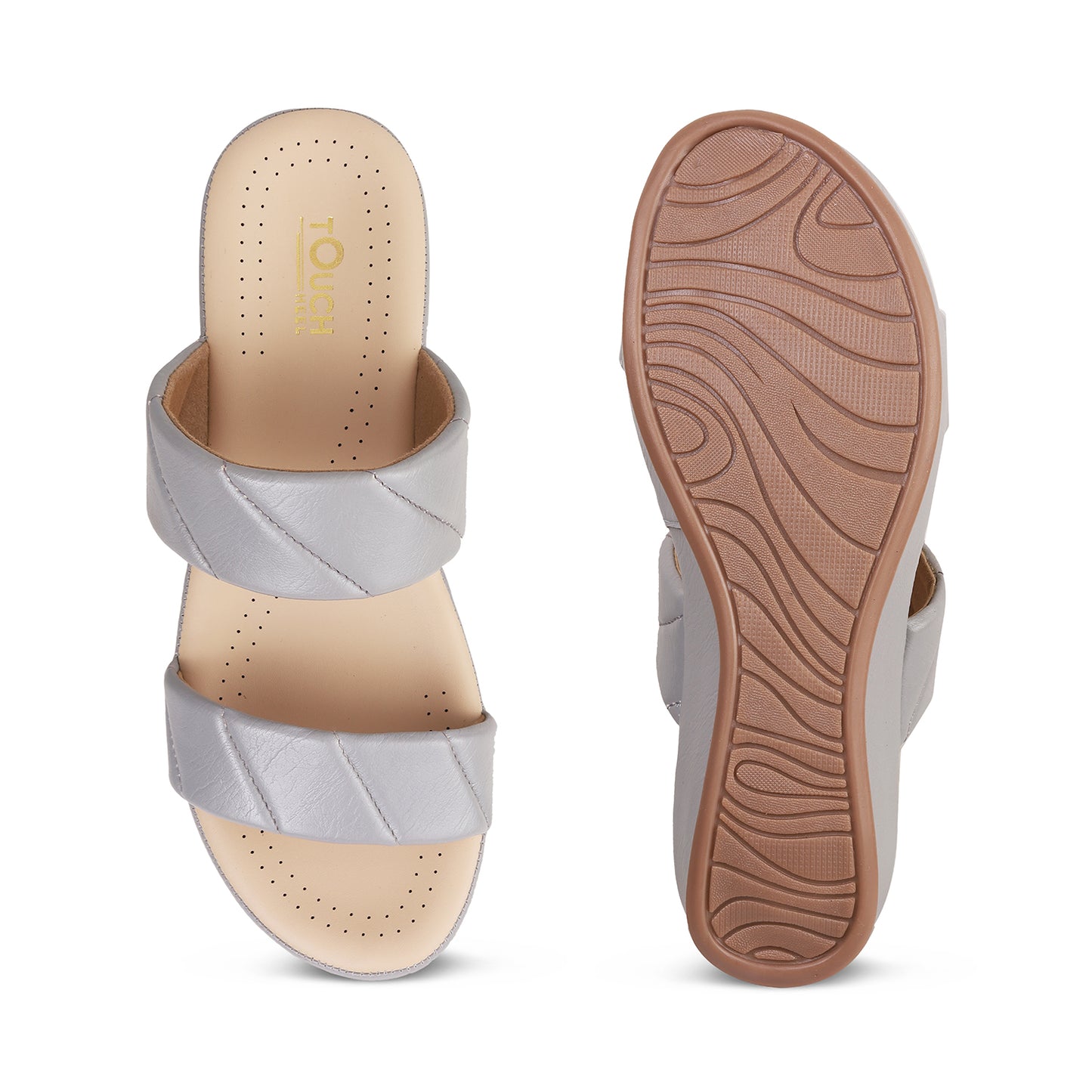 Two Strap Wedge Sandals