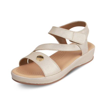 Glamorous Gold Sandals for Everyday Wear