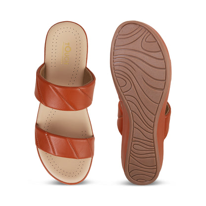 Two Strap Wedge Sandals