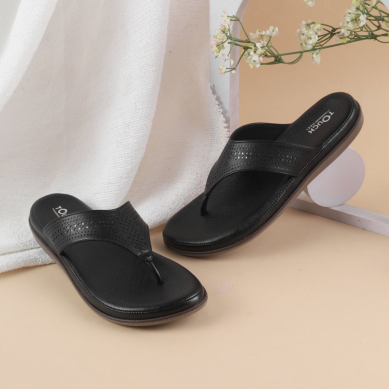 Mens Leather Flip Flops 