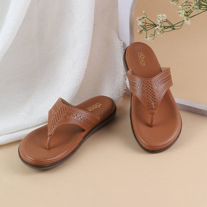 Mens Leather Flip Flops 